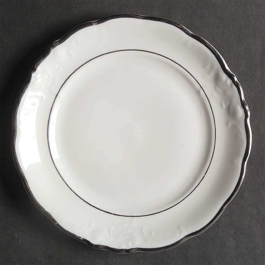 Platina Bread & Butter Plate by Walbrzych-1