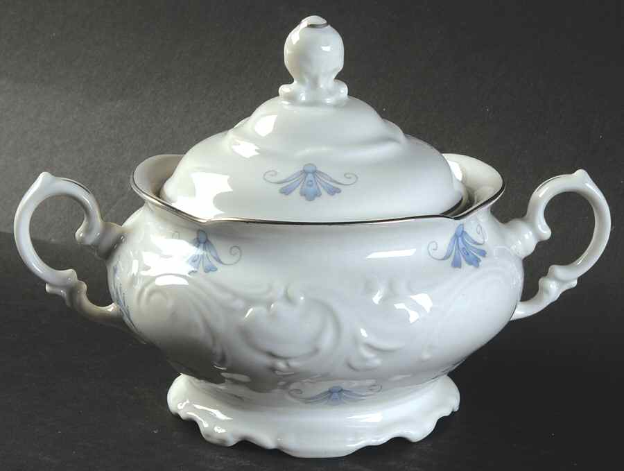 Regency Sugar Bowl & Lid by Walbrzych-1