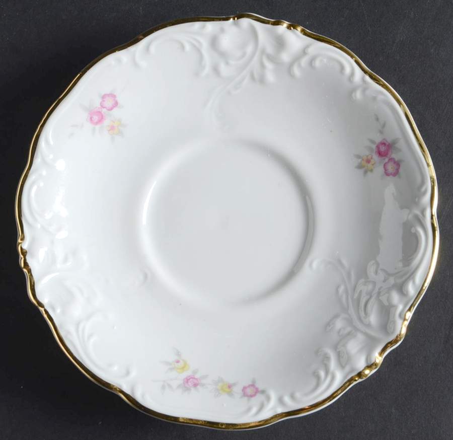 Rose Garland Saucer by Walbrzych-1
