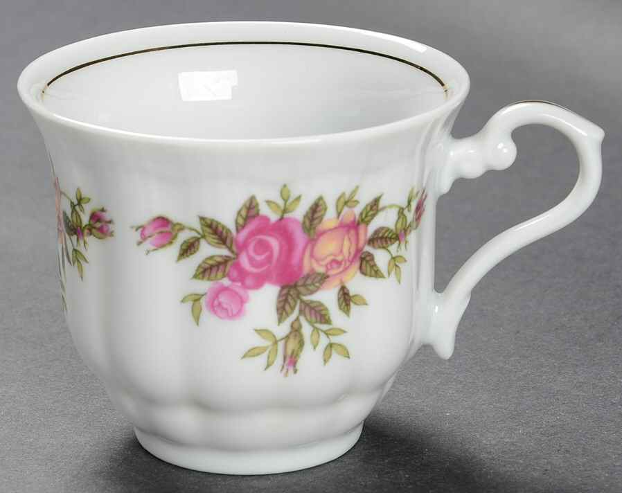 Rose Garden Footed Cup by Walbrzych-1