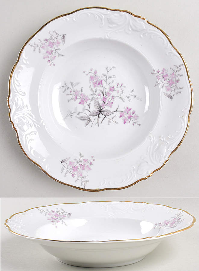 Spring Glen Rim Soup Bowl by Walbrzych-1