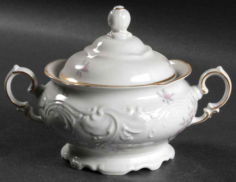 Spring Glen Sugar Bowl & Lid by Walbrzych-1