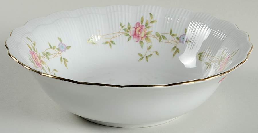 Windsor (Ribbed) 9" Round Vegetable Bowl by Walbrzych-1