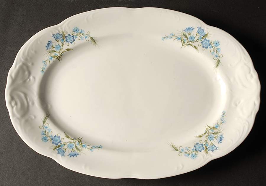 WLB1 13" Oval Serving Platter by Walbrzych-1