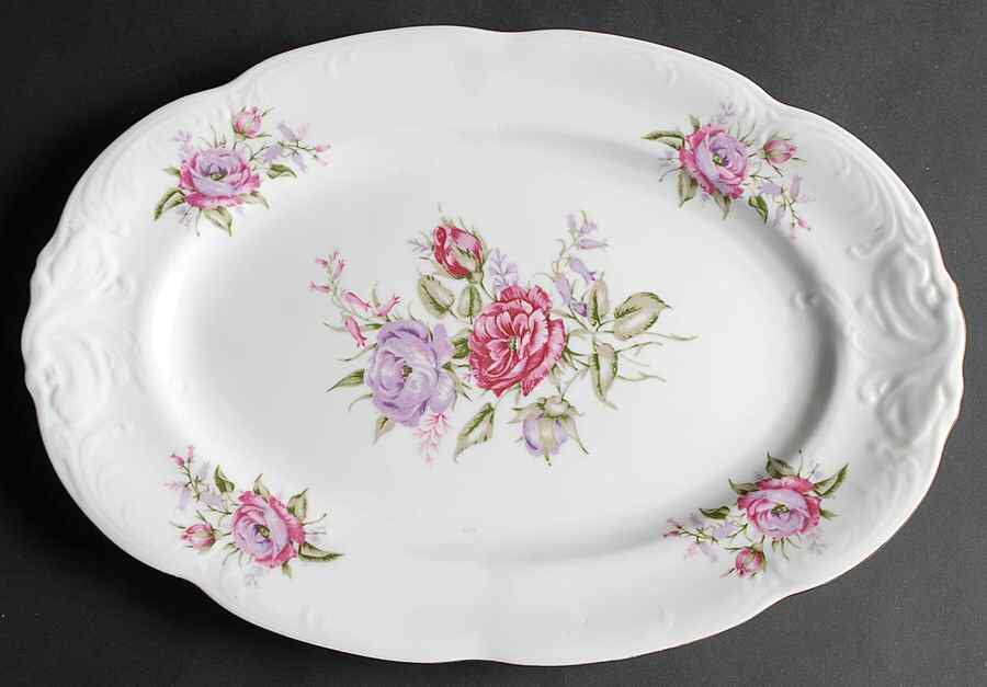 WLB13 13" Oval Serving Platter by Walbrzych-1