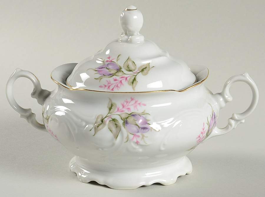 WLB13 Sugar Bowl & Lid by Walbrzych-1