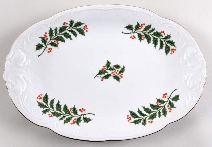 WLB16 12" Oval Serving Platter by Walbrzych-1