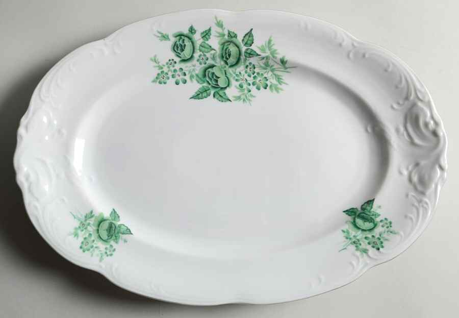 WLB20 12" Oval Serving Platter by Walbrzych-1
