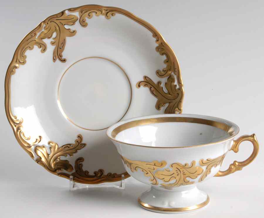 WLB3 Oversized Cup & Saucer Set by Walbrzych-1