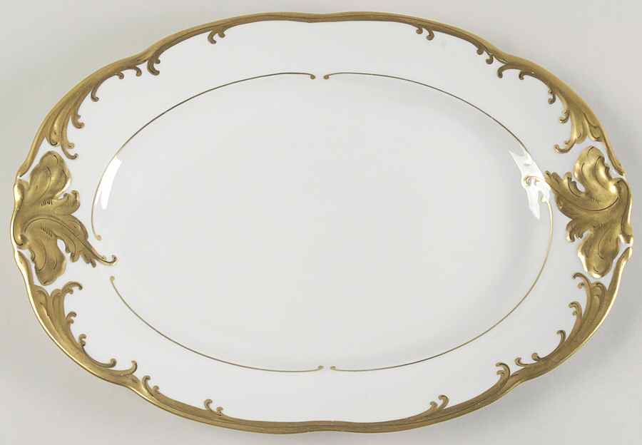 WLB3 15" Oval Serving Platter by Walbrzych-1