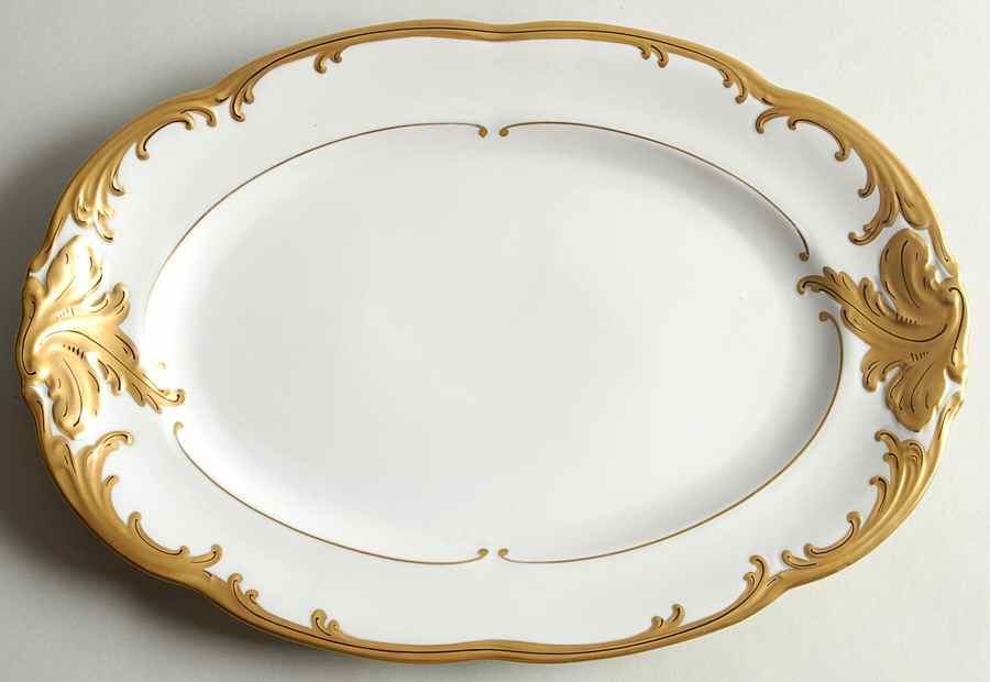 WLB3 13" Oval Serving Platter by Walbrzych-1