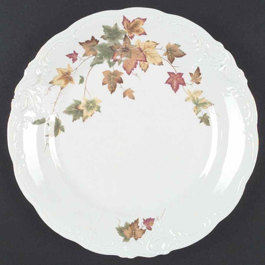 Autumn Leaves Dinner Plate by Walbrzych-1