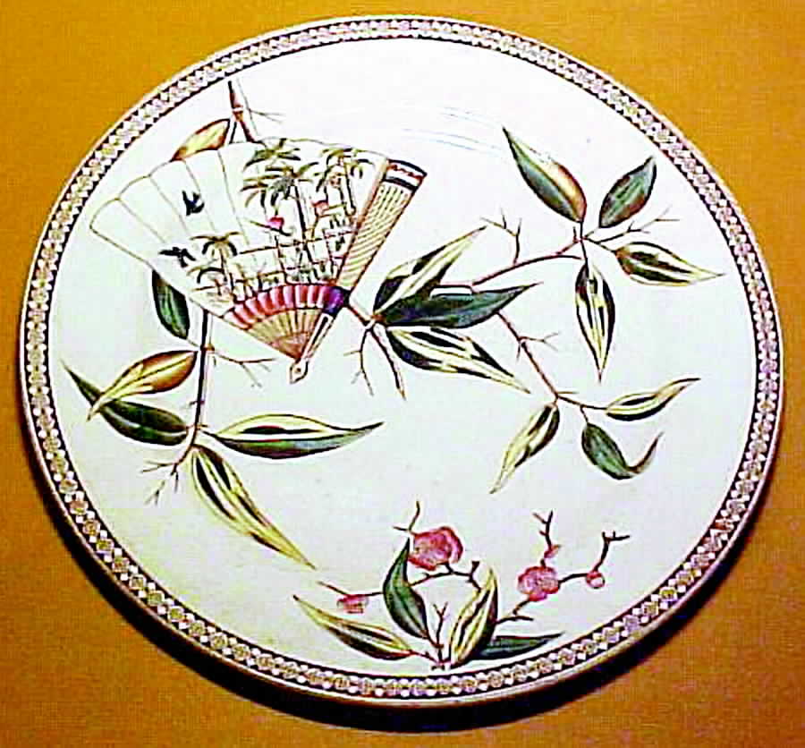 Swallow Dinner Plate by J F Wileman-1