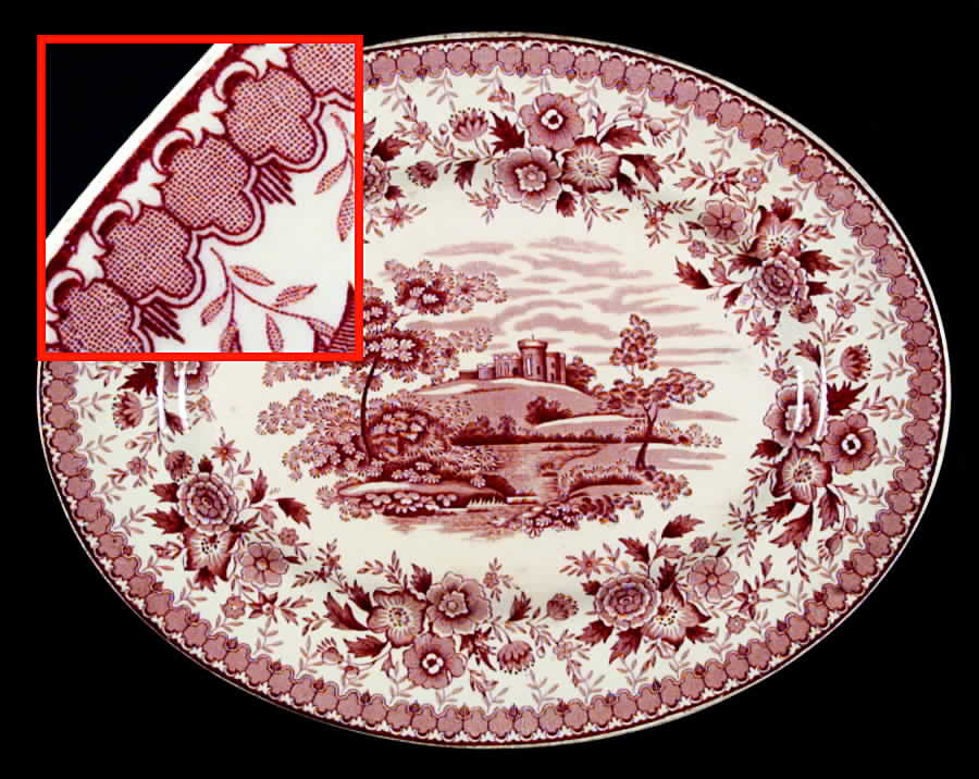 Woodland Brown 12" Oval Serving Platter by Aimcee-1