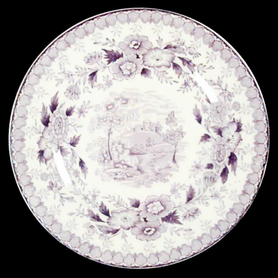 Woodland Purple Bread & Butter Plate by Aimcee-1