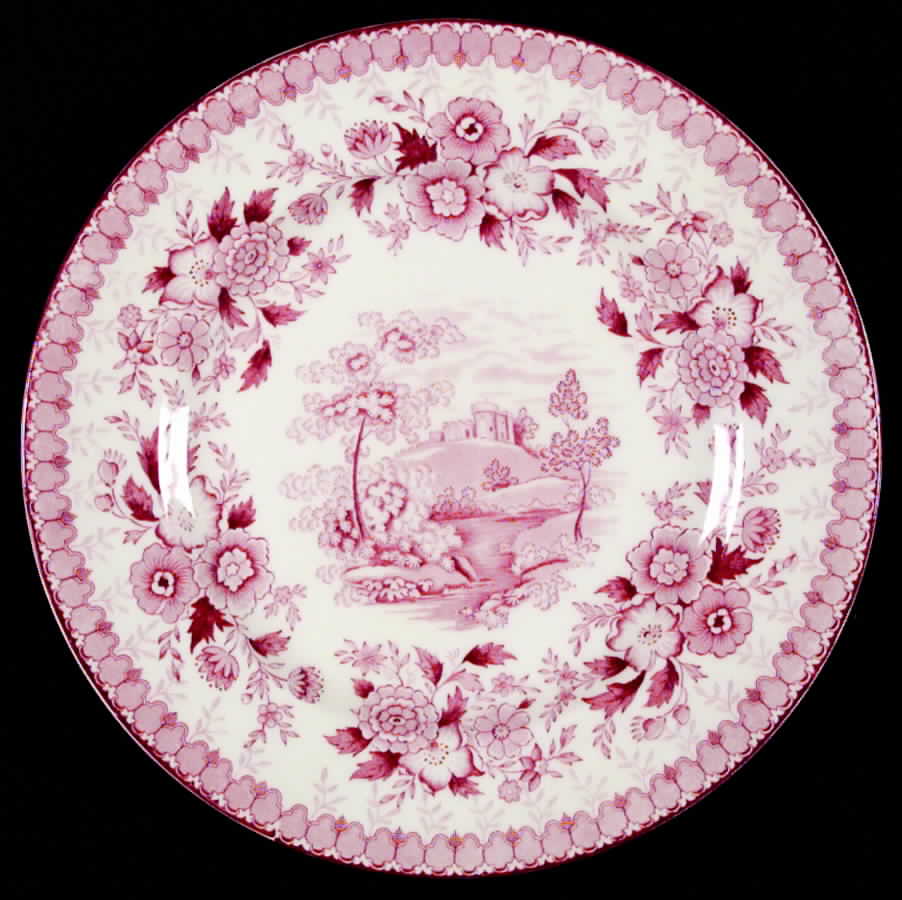 Woodland Pink Dinner Plate by Aimcee-1
