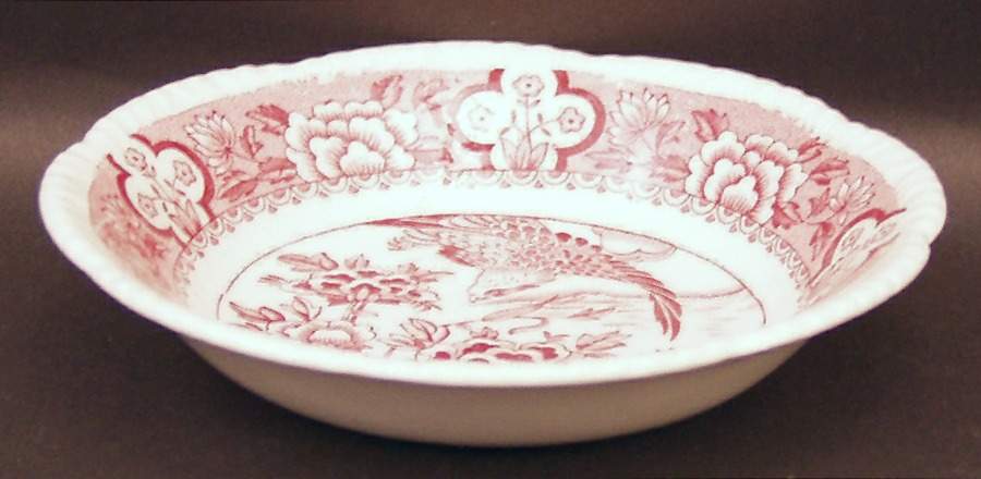 Aquila Pink Fruit/Dessert (Sauce) Bowl by Wood & Sons-1