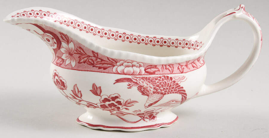 Aquila Pink Gravy Boat by Wood & Sons-1