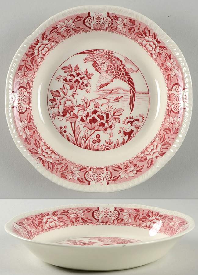 Aquila Pink Coupe Soup Bowl by Wood & Sons-1