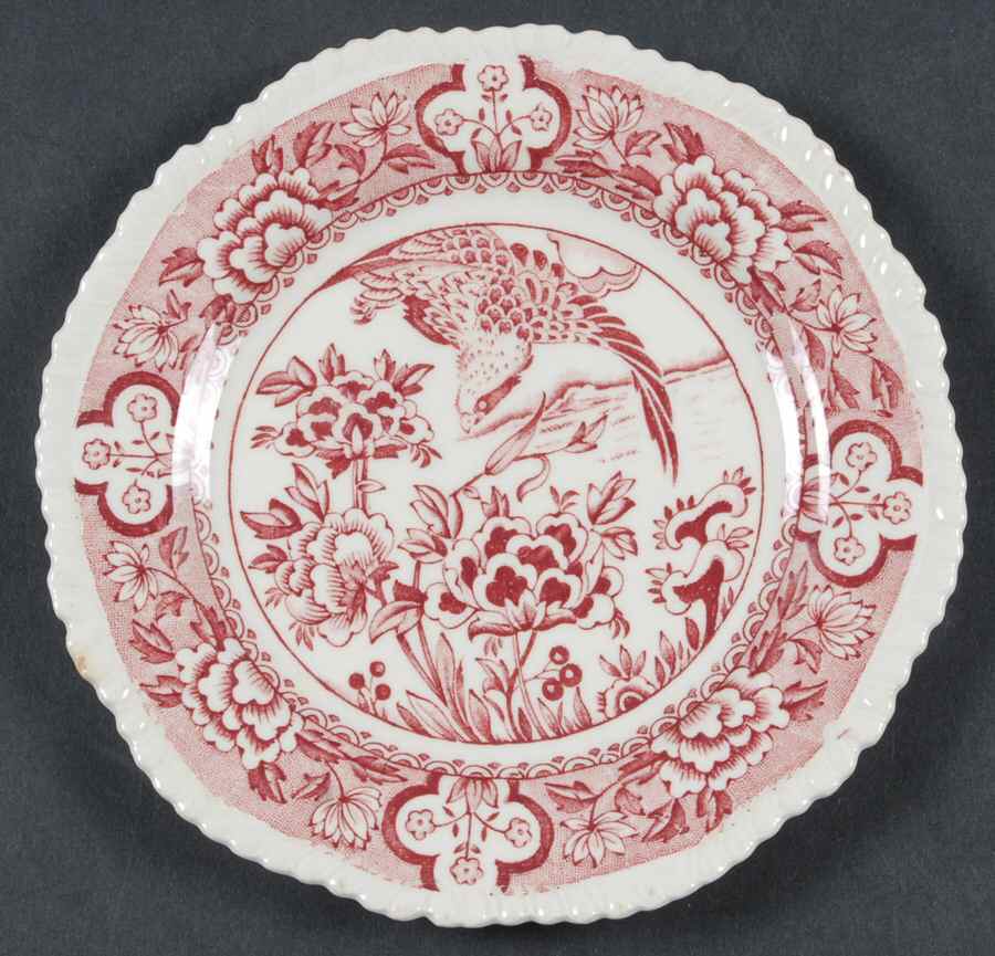 Aquila Pink Bread & Butter Plate by Wood & Sons-1