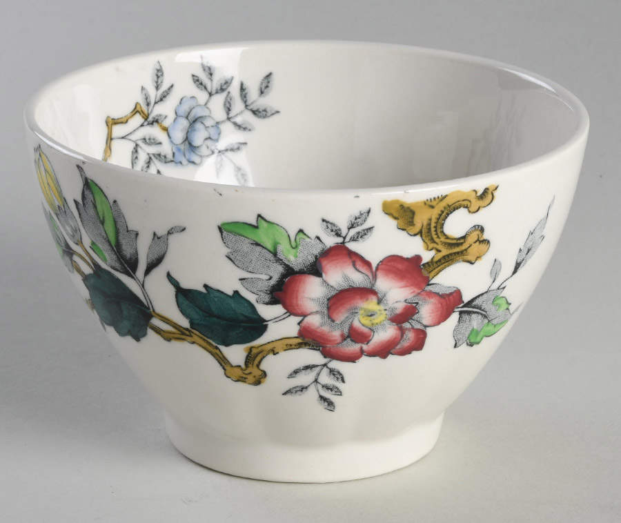 Ashbourne Cranberry Bowl by Wood & Sons-1