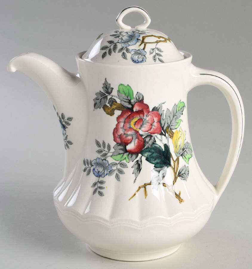 Ashbourne Coffee Pot & Lid by Wood & Sons-1