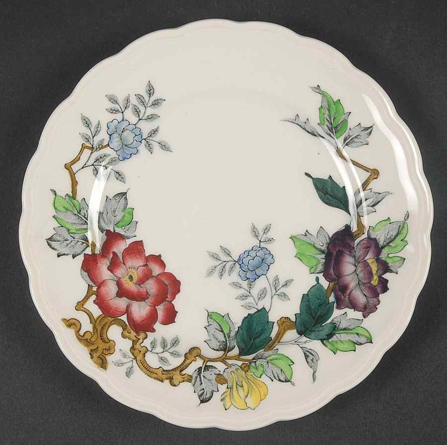 Ashbourne Bread & Butter Plate by Wood & Sons-1