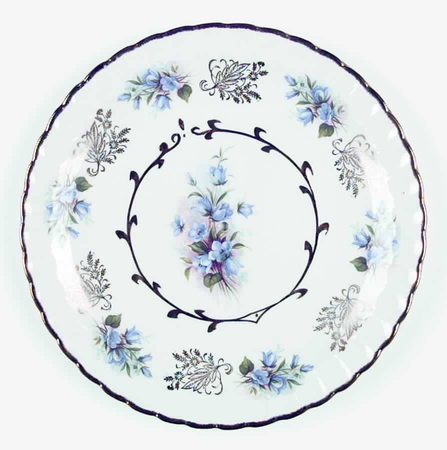 Avon 2 Tiered Serving Tray (Dinner & Salad Plate) by Wood & Sons-1