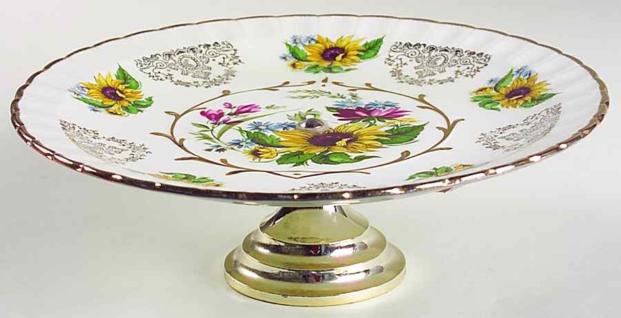 Avon 10" Diameter Pedestal Cake Stand by Wood & Sons-1