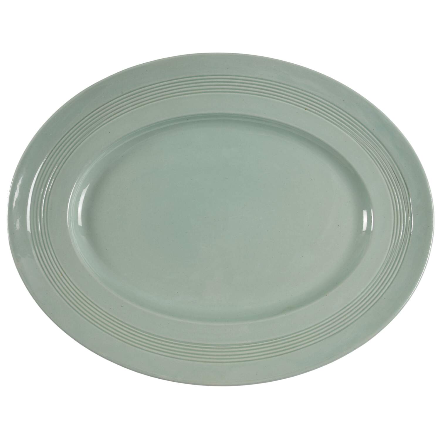 Beryl 16" Oval Serving Platter by Wood & Sons-1