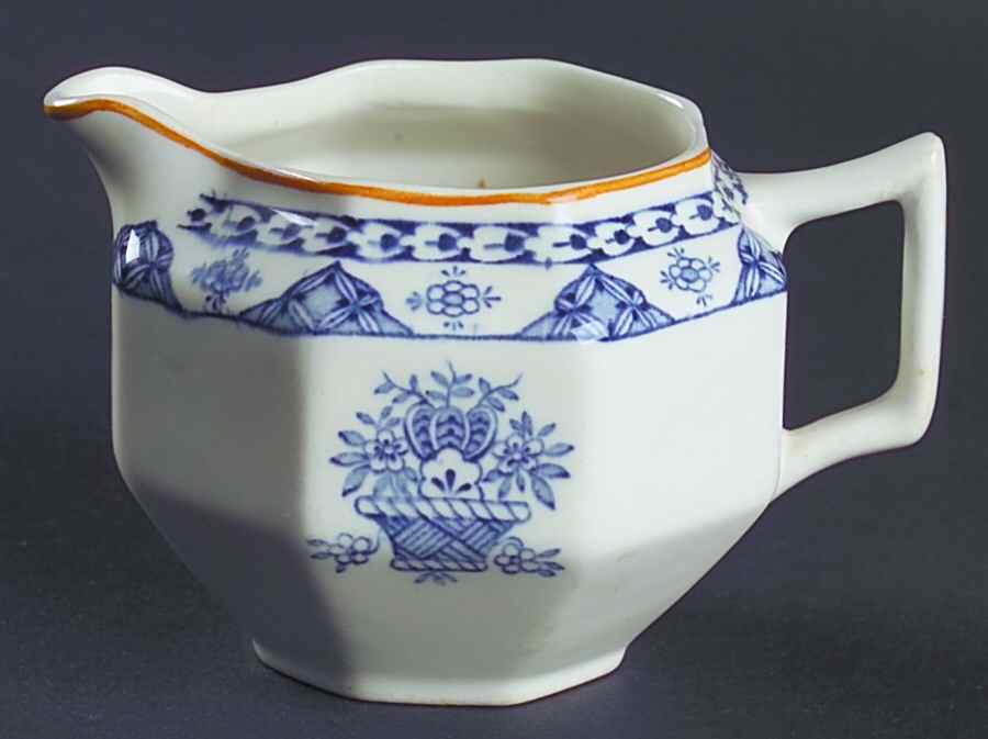 Blue Bombay Creamer by Wood & Sons-1