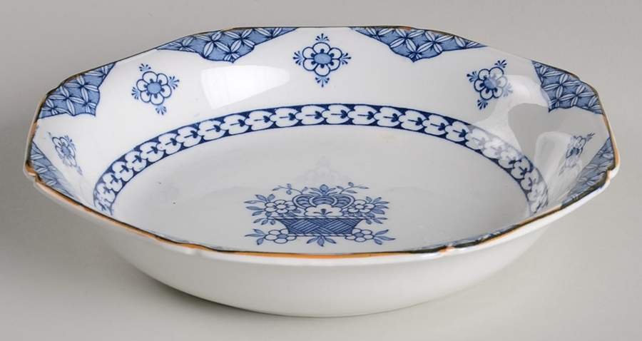 Blue Bombay Coupe Soup Bowl by Wood & Sons-1