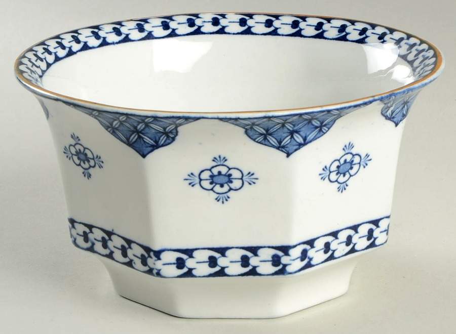Blue Bombay Cranberry Bowl by Wood & Sons-1