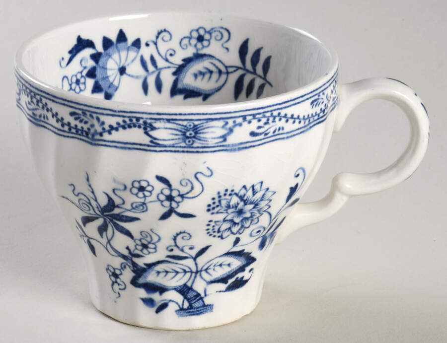 Blue Fjord Flat Cup by Wood & Sons-1