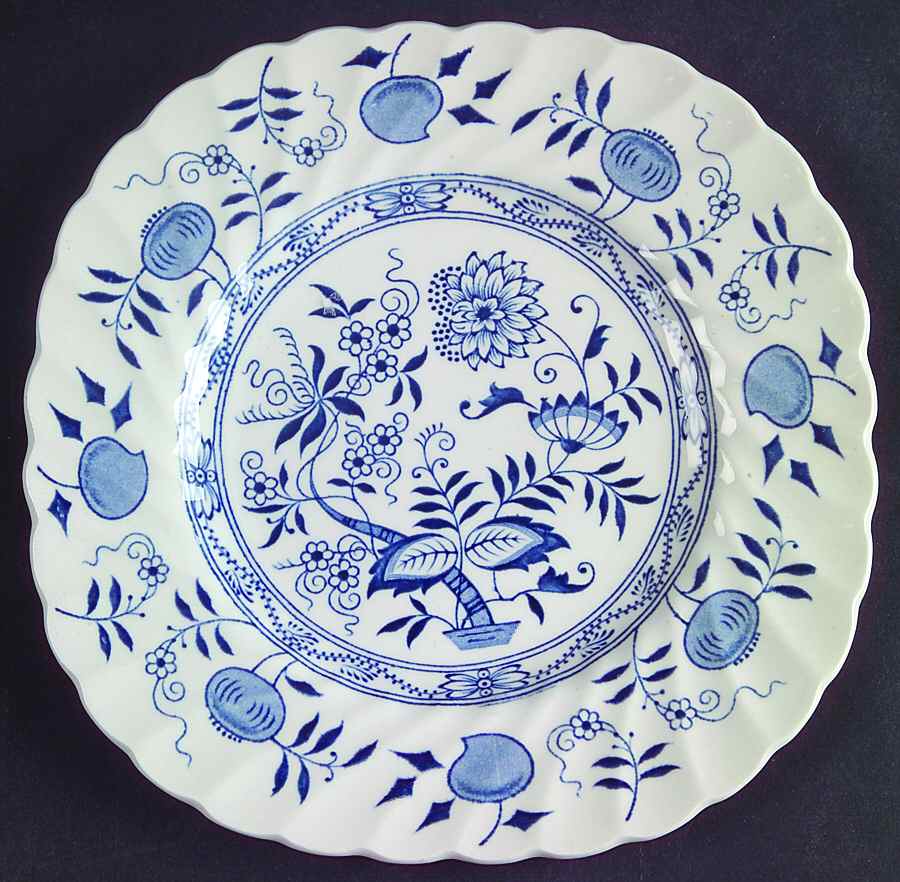 Blue Fjord Square Bread & Butter Plate by Wood & Sons-1