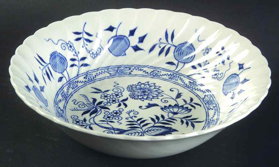 Blue Fjord Coupe Cereal Bowl by Wood & Sons-1
