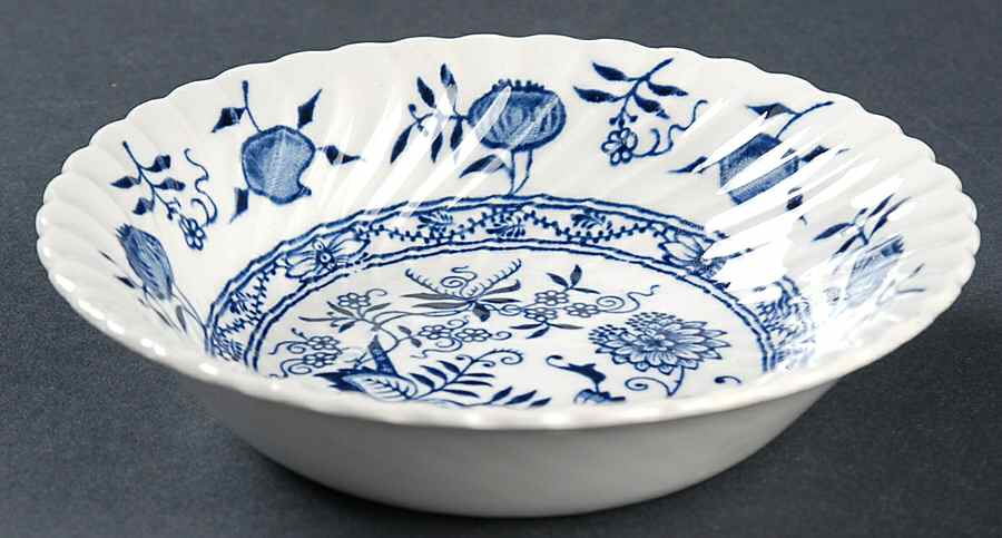 Blue Fjord Fruit/Dessert (Sauce) Bowl by Wood & Sons-1