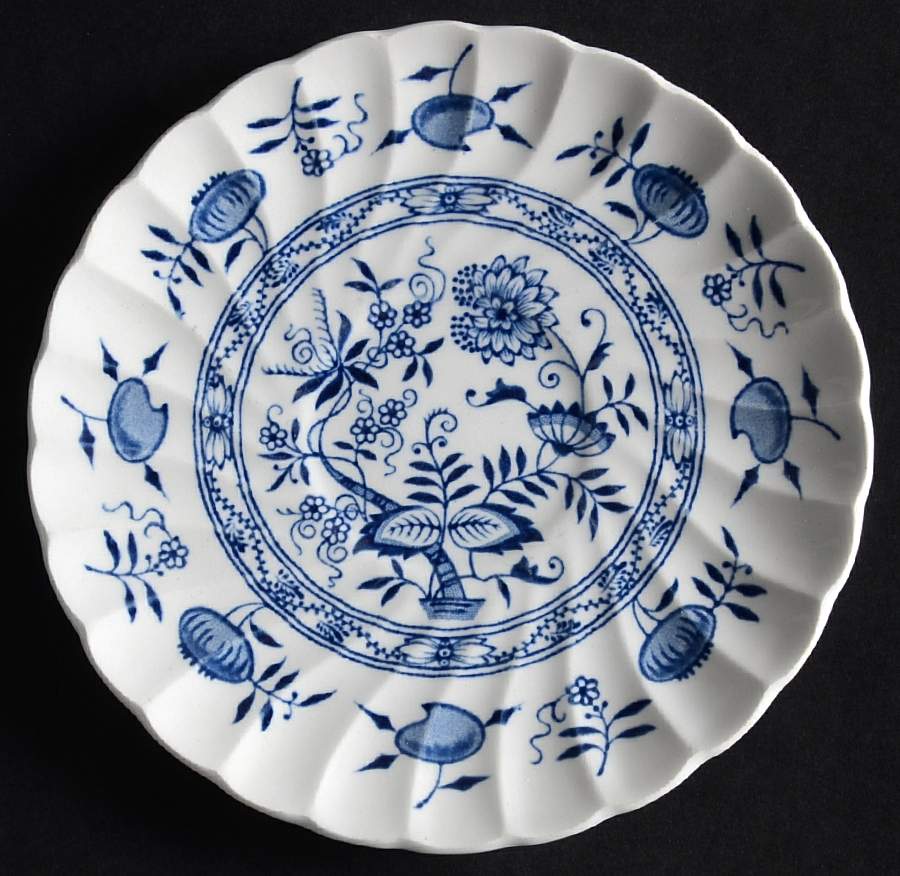 Blue Fjord Saucer by Wood & Sons-1