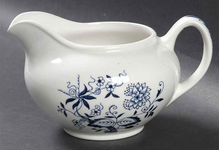 Blue Onion Creamer by Wood & Sons-1