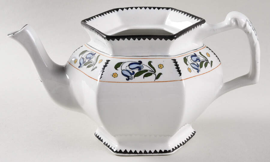 Bluebell Teapot No Lid by Wood & Sons-1