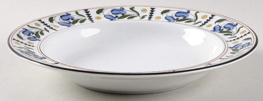 Bluebell Round Butter No Lid by Wood & Sons-1