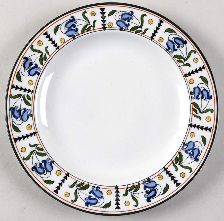 Bluebell Bread & Butter Plate by Wood & Sons-1
