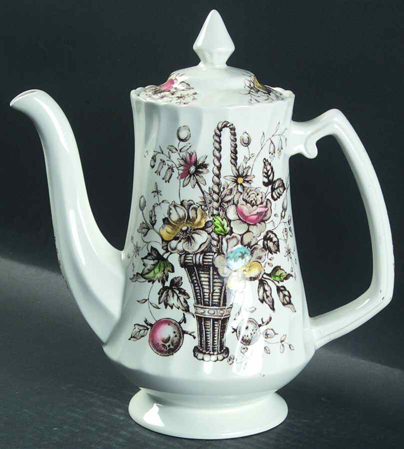 Bouquet Coffee Pot & Lid by Wood & Sons-1