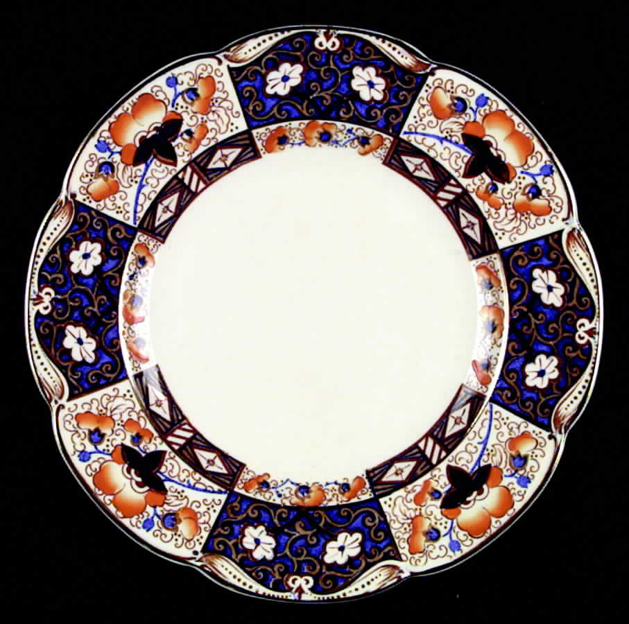 Braemar (Scalloped) Dinner Plate by Wood & Sons-1
