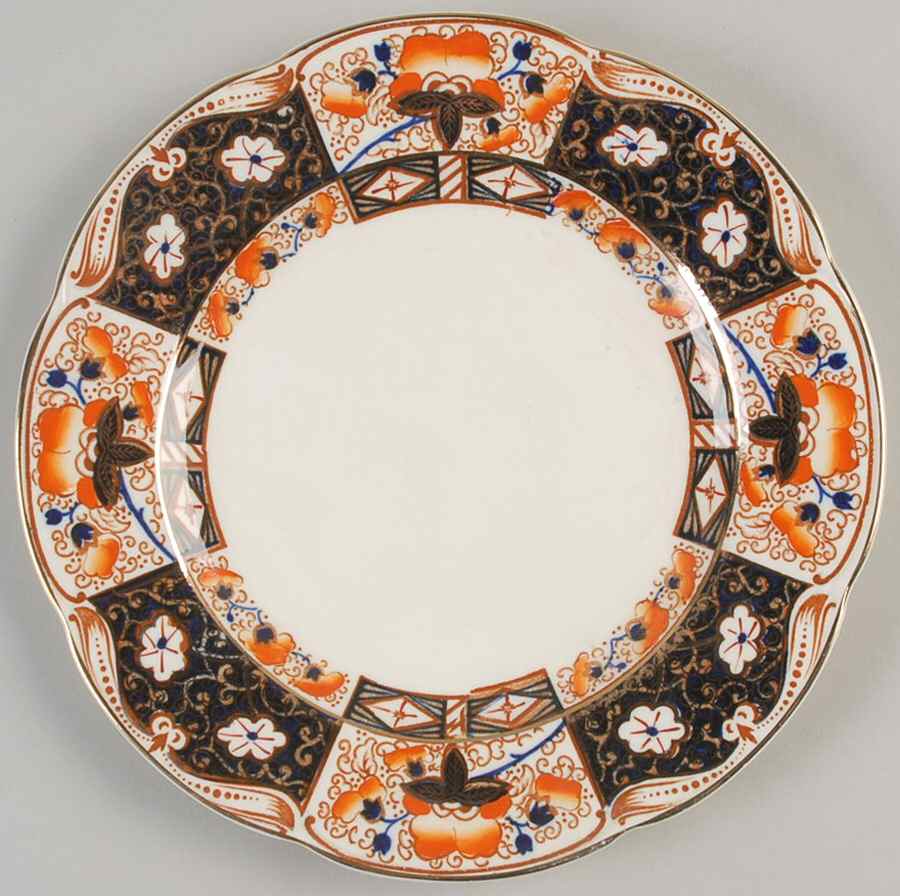 Braemar (Scalloped) Salad Plate by Wood & Sons-1