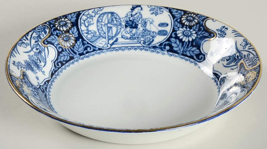Buddha Gold Coupe Soup Bowl by Wood & Sons-1