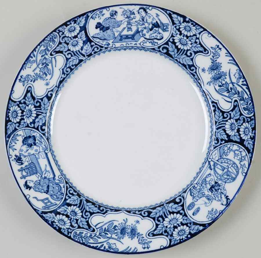Buddha Plain Luncheon Plate by Wood & Sons-1