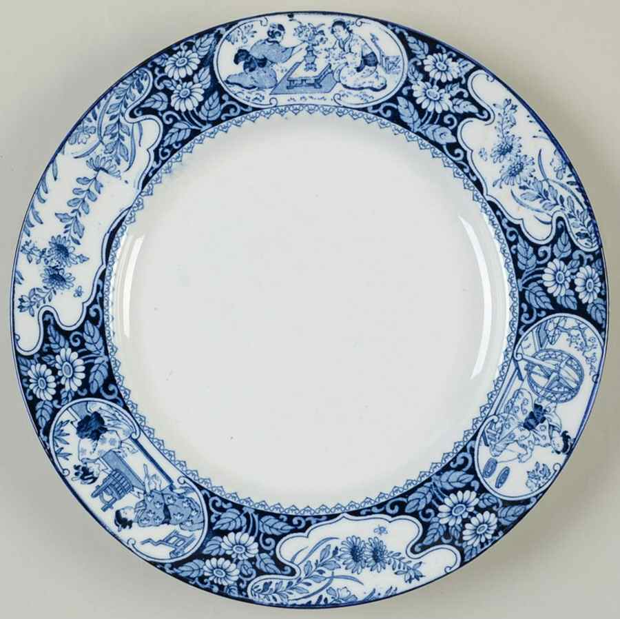 Buddha Plain Salad Plate by Wood & Sons-1