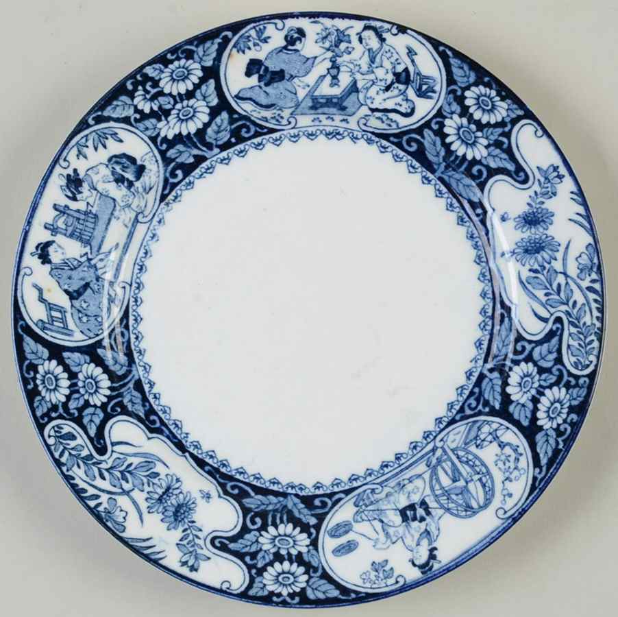 Buddha Plain Bread & Butter Plate by Wood & Sons-1