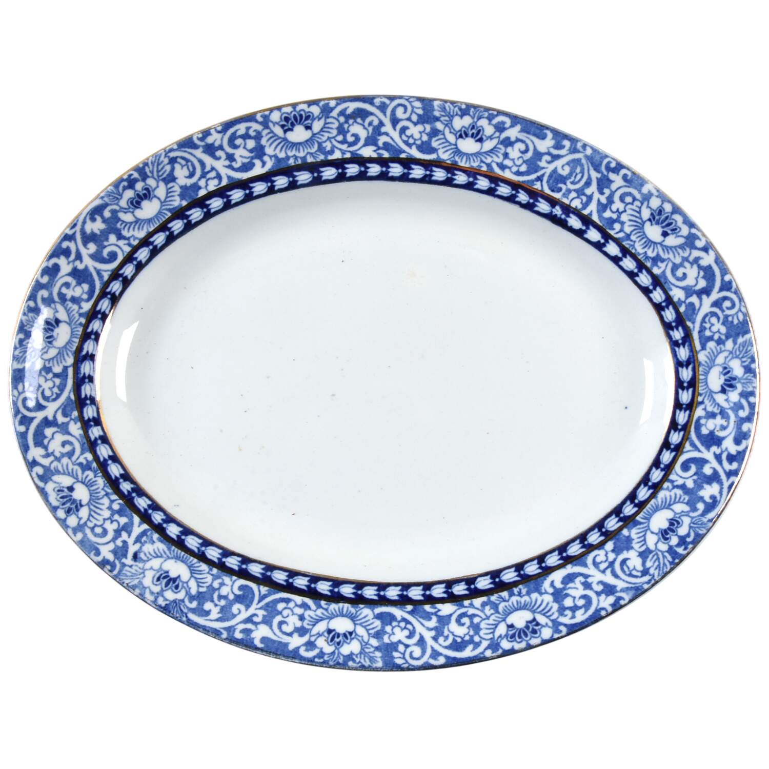 Burlington 10" Oval Serving Platter by Wood & Sons-1